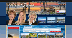 Desktop Screenshot of lakefrontflorida.com